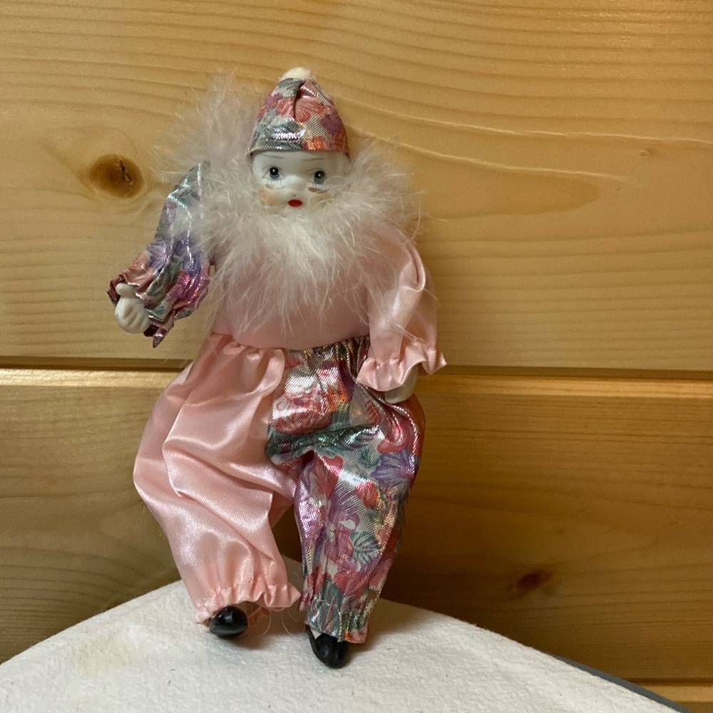 Vintage ceramic clown
